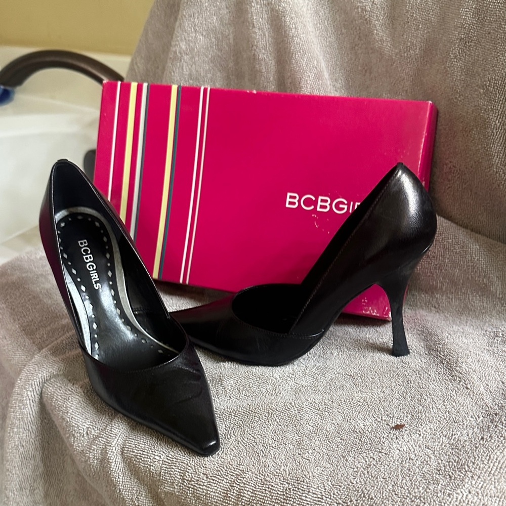 BCBGirls Sleek Black Heels